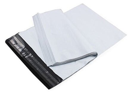 Tamper Proof Courier Bags(6.5X08 PLAIN 180 POD M1) 100 pcs