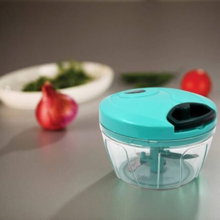 Handy Mini Plastic Vegetable Chopper Cutter, Onion Chopper Vegetables for Kitchen Accessories with s