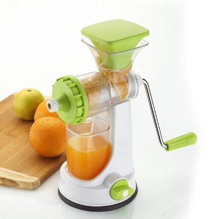 Kitchenware Plastic Hand Juicer New Smart Fruit Vegetable Multipurpose Juicer (Color:Random Green,Blue,Red,Orange) Colors May Vary (Multicolor Pack of 1)