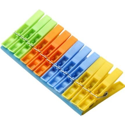 12-Piece Multipurpose Cloth Clips Strong, Reliable Clips for Clothes, Towels, and Everyday Organization