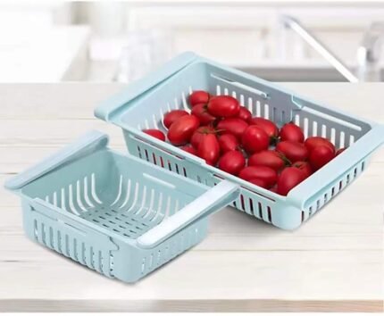 Adjustable Virgin Freeze Storage Tray Set Unbreakable Multi-Color Design with Extra Storage, Easy to Clean Remove, Pack of 4